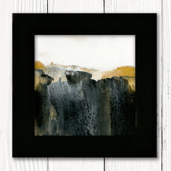 Framed Abstract Painting, by Kathy Morton Stanion - Quietude of Silence 2 - Picture 1 of 5